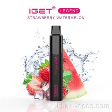 Legenda IGET asli 4000puffs
